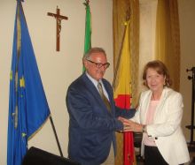 La dott.ssa Floreno e il dott. Scarcella
